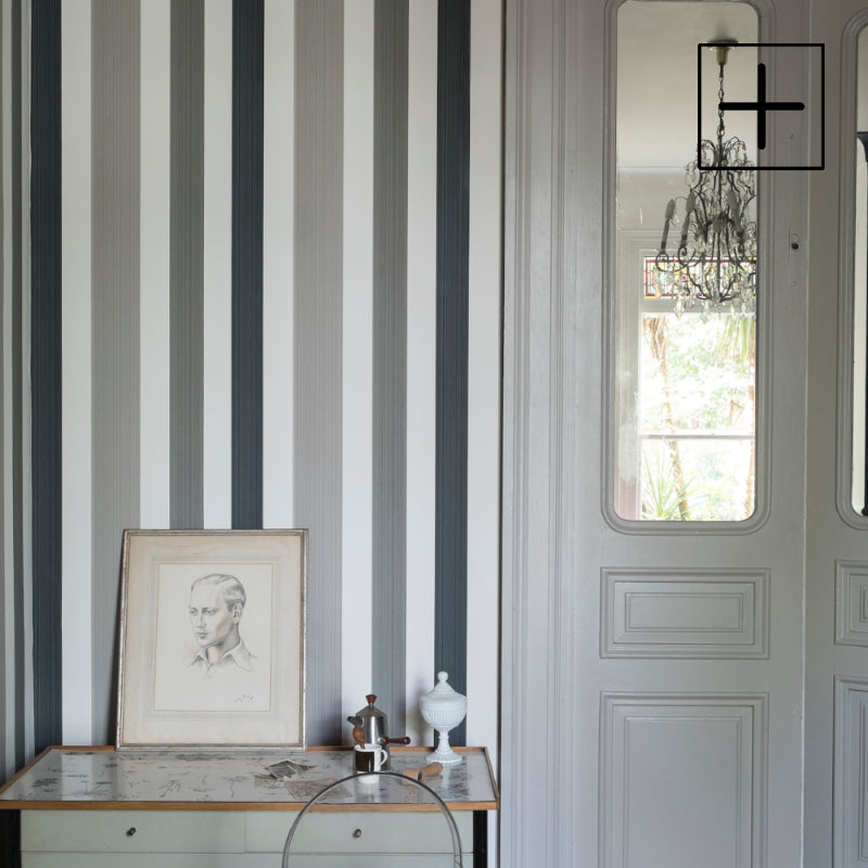 Chromatic Stripe Wallpaper Farrow & Ball