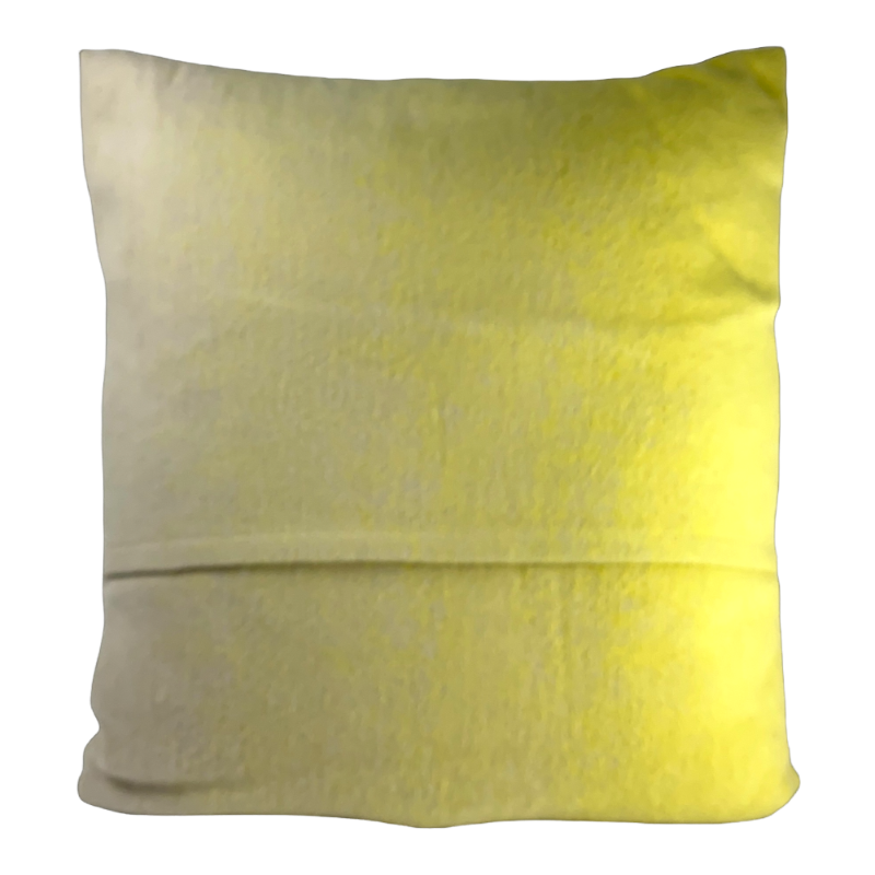 David Fussenegger cushion Jade yellow 50 x 50 cm