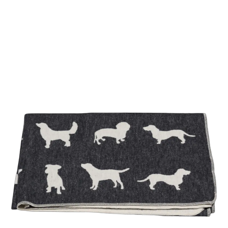 David Fussenegger DOg silhouettes nature dog blanket