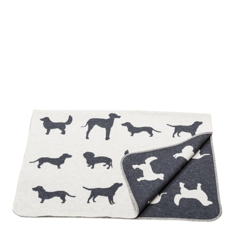 David Fussenegger silhouette dog blanket allover