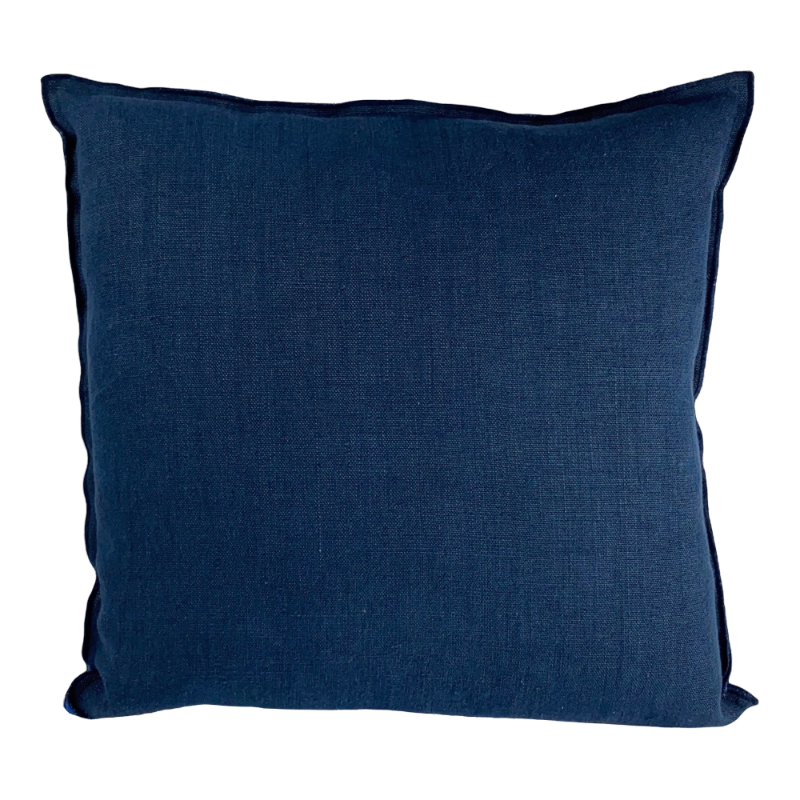 Designers Guild cushion Brera Lino Blue 45 x 45 cm