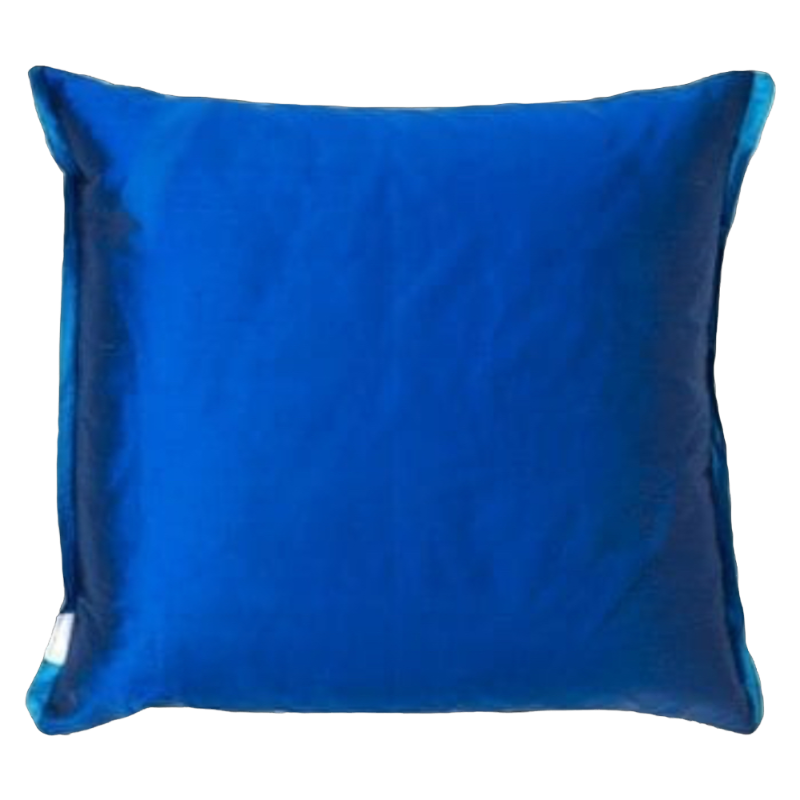 Designers Guild Cushion Nilamana Cobalt Blue Green