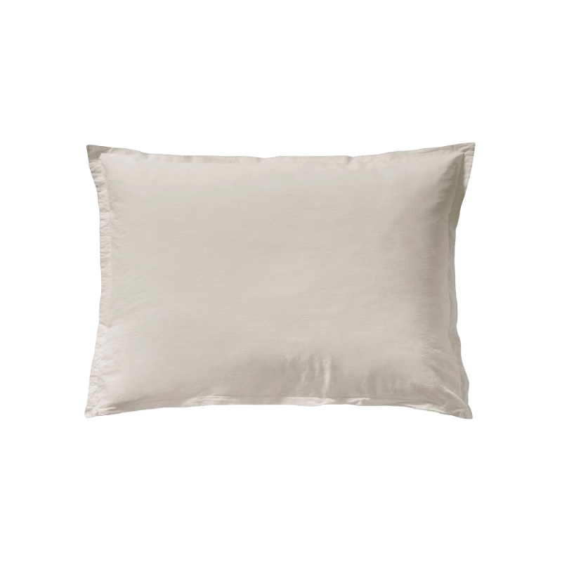 Essix Coton Lave Soft Line Biscuit Beige Bed linen 50 x 70 cm