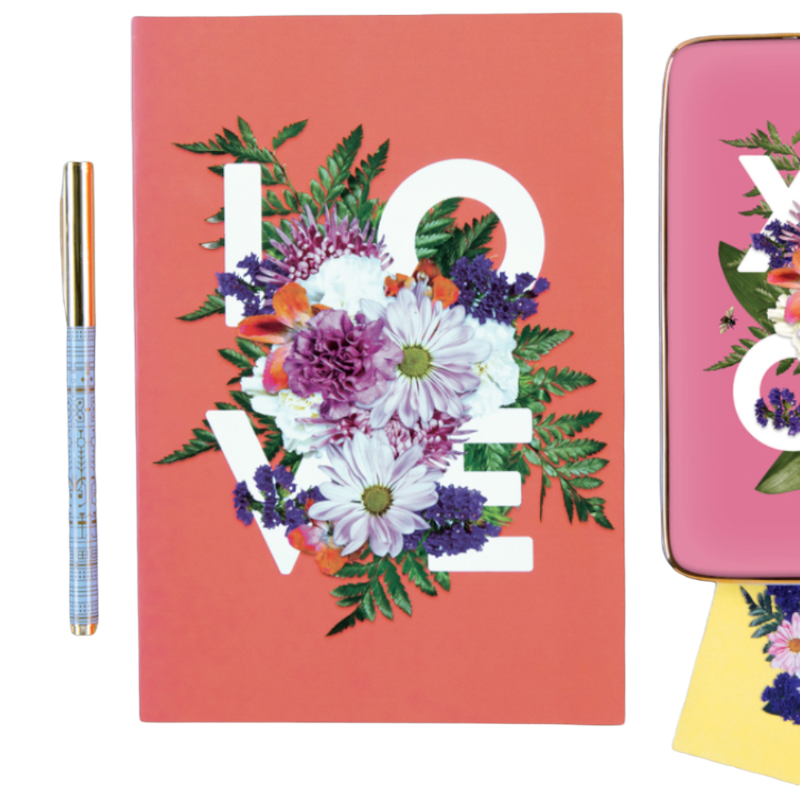Say It With Flowers Notebook A5