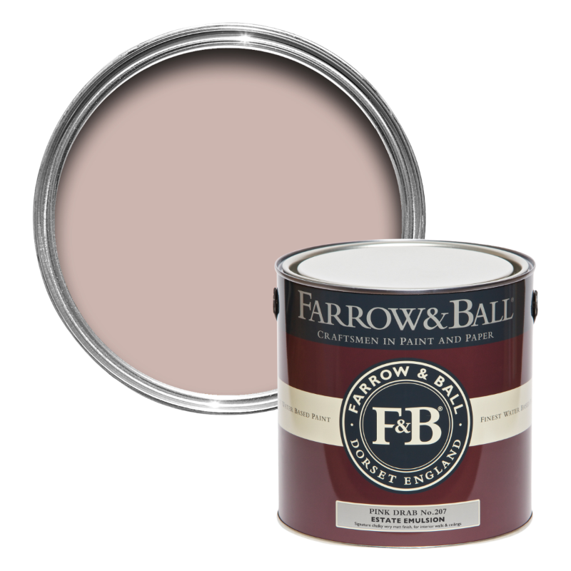 Farrow & Ball Farrow Ball Colors Pink Drab 207