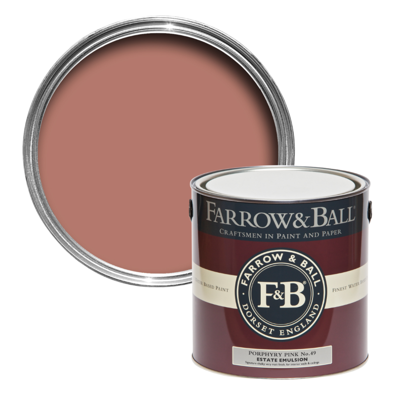 Farrow & Ball Farrow Ball Colors Porphyry Pink 49