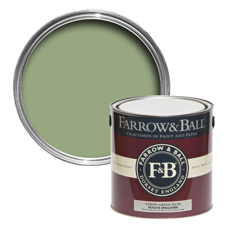 Farrow & Ball Farrow Ball Colors Saxon Green 80