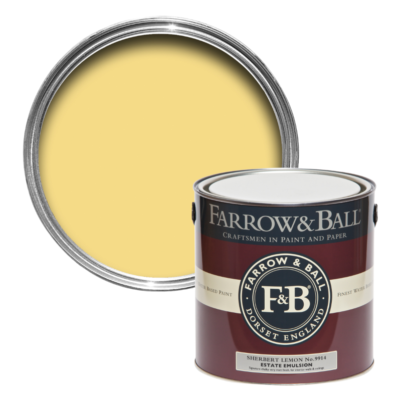 Farrow & Ball Farrow Ball Colors Sherbert Lemon 9914