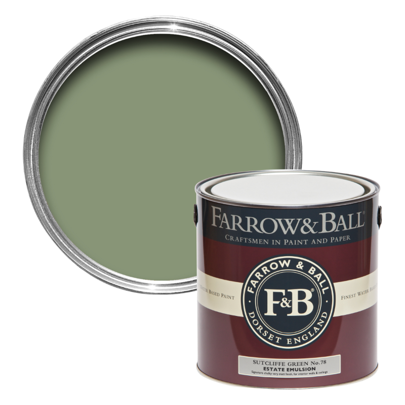 Farrow & Ball Farrow Ball Colors Sutcliffe Green 78