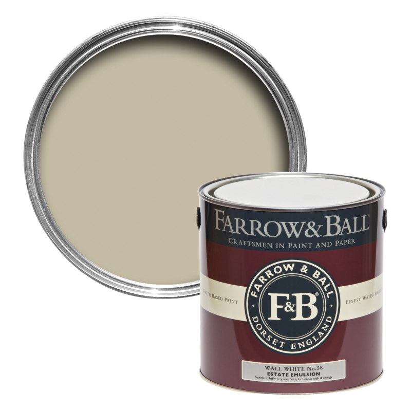Farrow & Ball Farrow Ball Colors Wall White 58