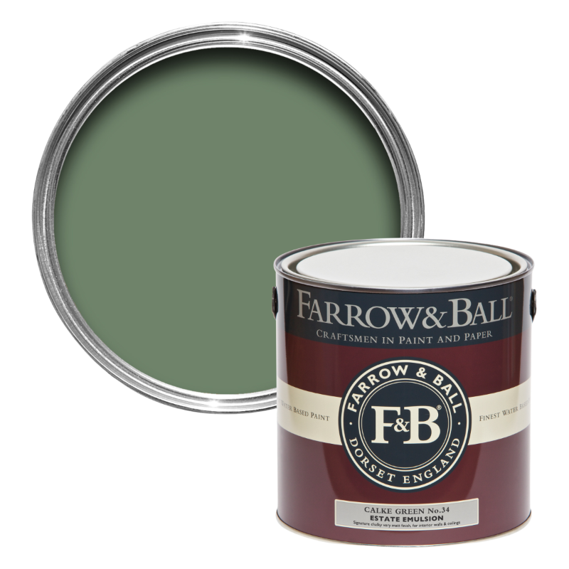 Farrow & Ball Farrow Ball Colors Green Calke Green 34