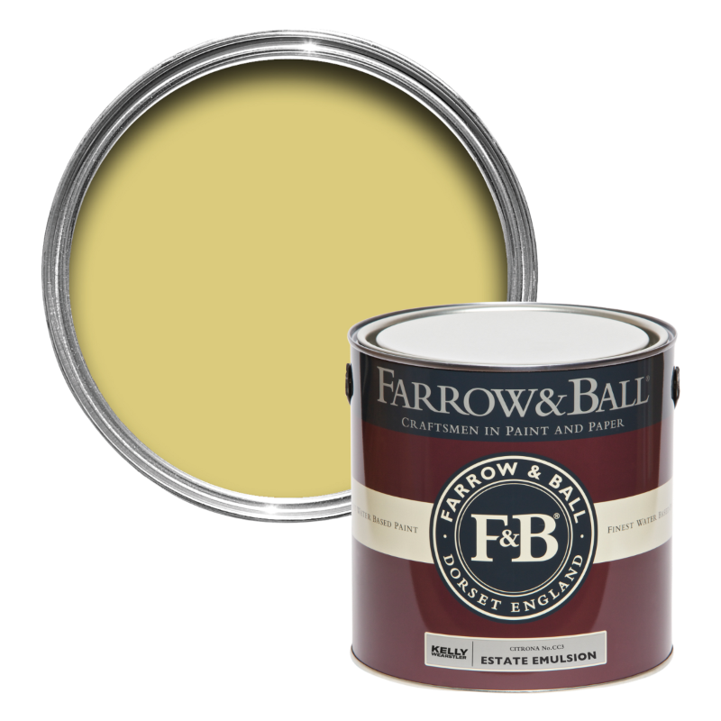 Farrow & Ball Farrow Ball Colors Kelly Wearstler Yellow Citrona CC 3
