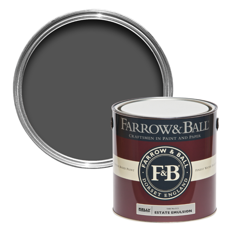 Farrow & Ball Farrow Ball Colors Kelly Wearstler Grey Black Tar CC 1