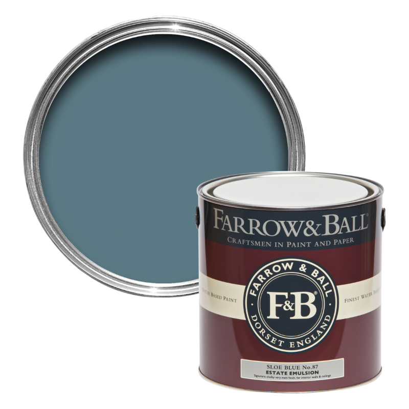 Farrow & Ball Farrow Ball Colors Blue Sloe Blue 87