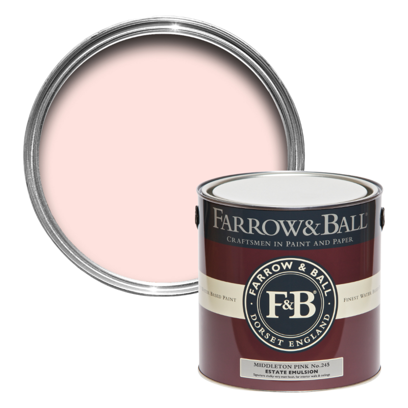 Farrow & Ball Farrow Ball Colors Rose Pink Middleton Pink 245