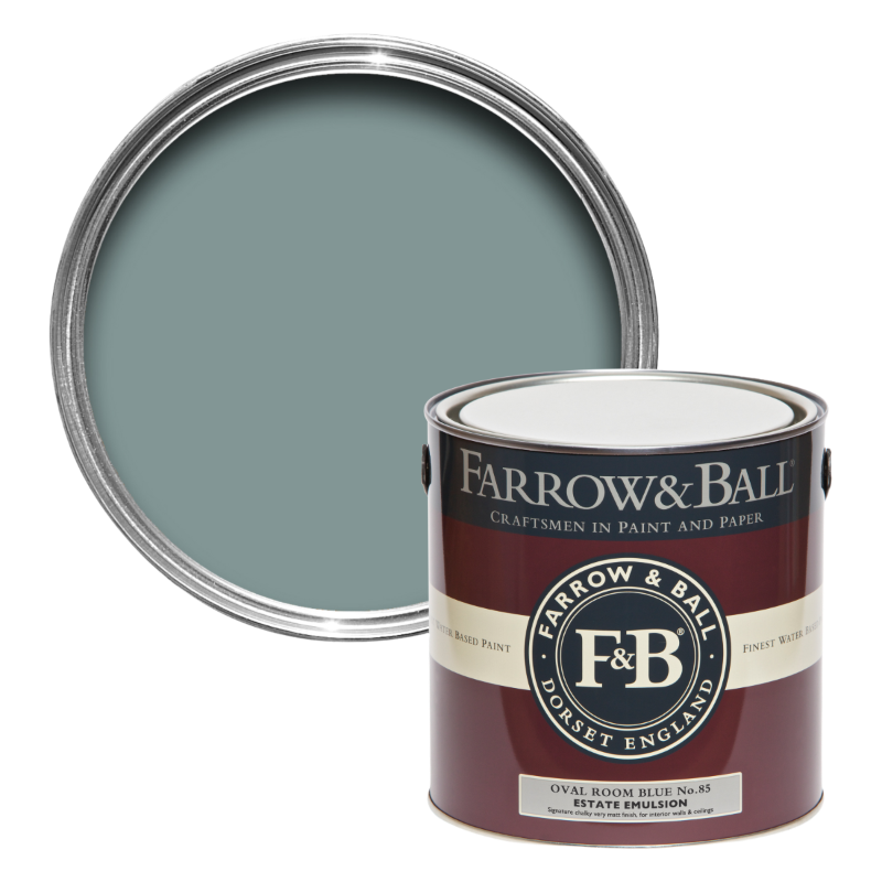 Farrow & Ball Farrow Ball Colors Blue Oval Room Blue 85