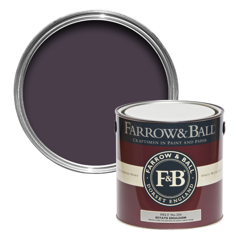 Farrow & Ball Farrow Ball Colors Aubergine Violet Pelt 254