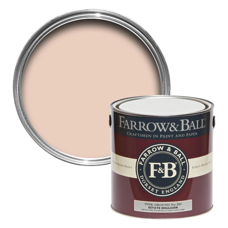 Farrow & Ball Farrow Ball Colors Rose Pink Pink Ground 202
