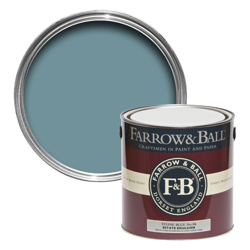 Farrow & Ball Farrow Ball Colors Blue Stone Blue 86