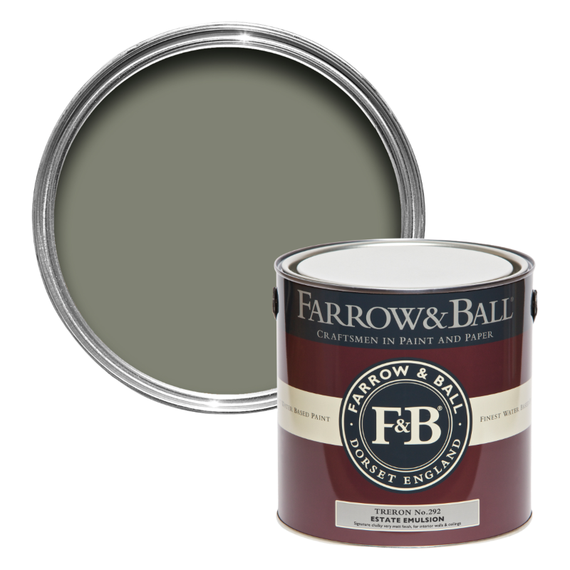Farrow & Ball Farrow Ball Colors Green Grey Dark Treron 292