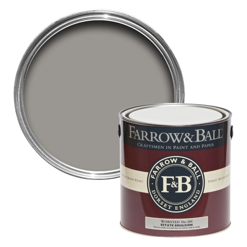 Farrow & Ball Farrow Ball Colors Grey Worsted 284