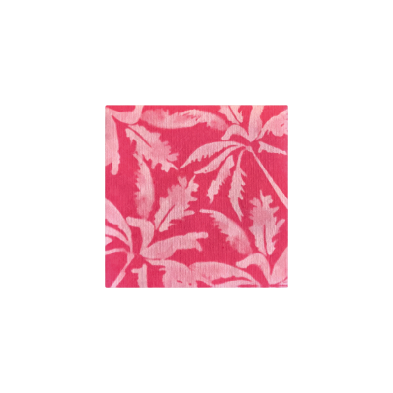 Francoise Paviot cocktail napkin Paper napkin Beach Rose Pink