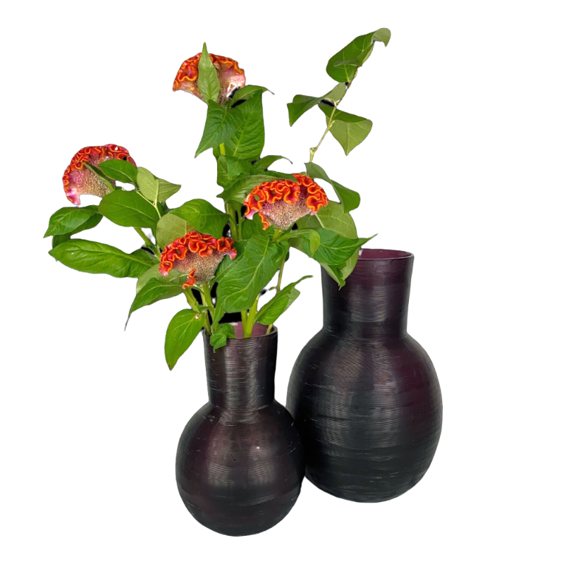 Guaxs Vase Yeola Amethyst Purple M