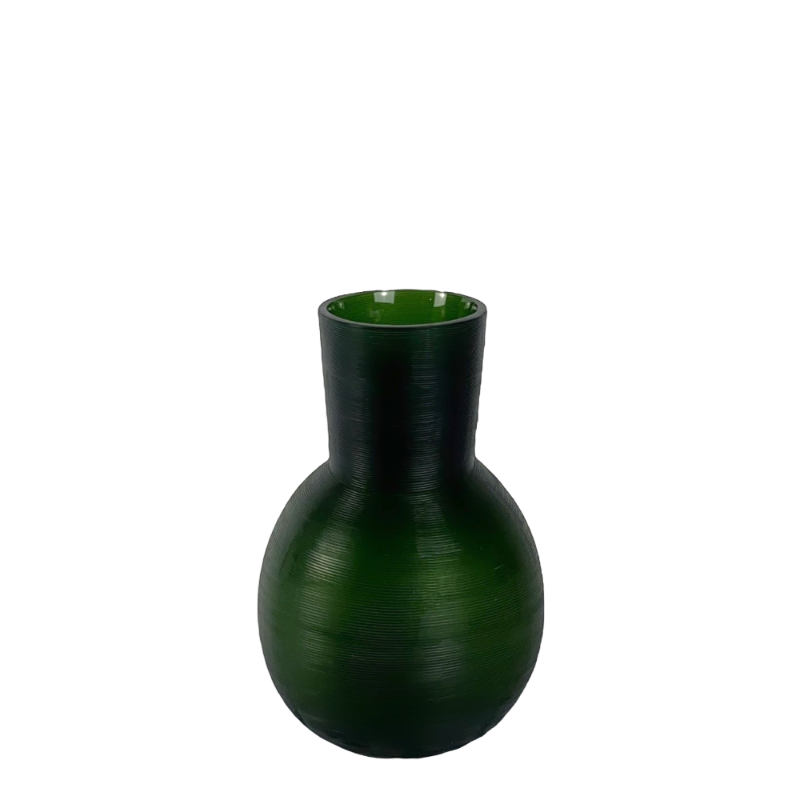 Guaxs vase Yeola Black Steelgrey Dark green M