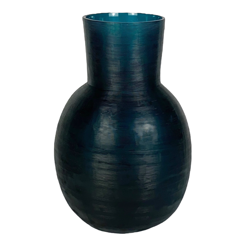 Guaxs vase Yeola Petrol Turquoise L