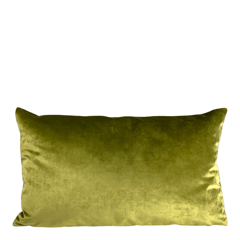 Iosis cushion Uni Velour Velvet Vert Green