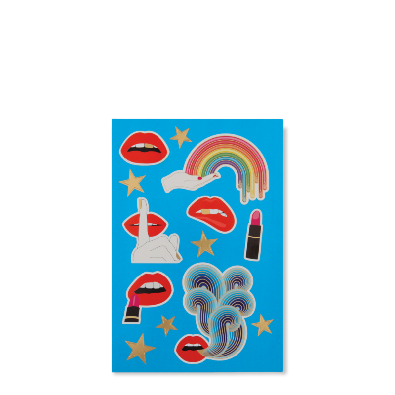 Jonathan Adler Lips Notebook A5