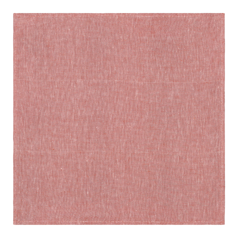 Le Jacquard Francais cloth napkin Napkin Casual Terre Cuite Terracotta Red