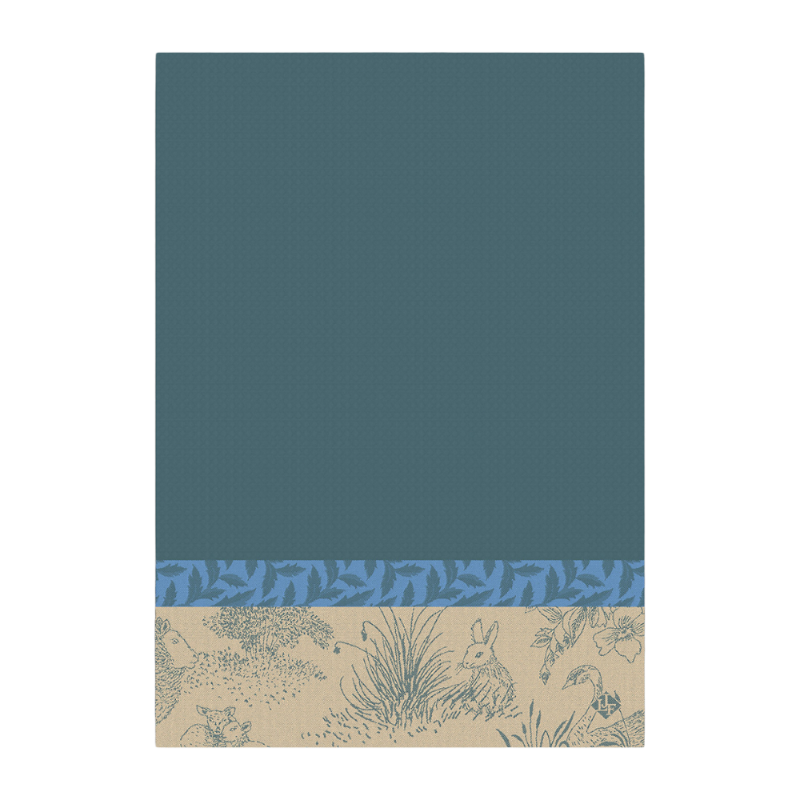 Le Jacquard Francais Tea Towel Josephine Myosotis Blue