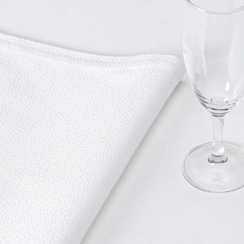 Le Jacquard Francais Tablecloth Tablecloth Uni White Galuchat