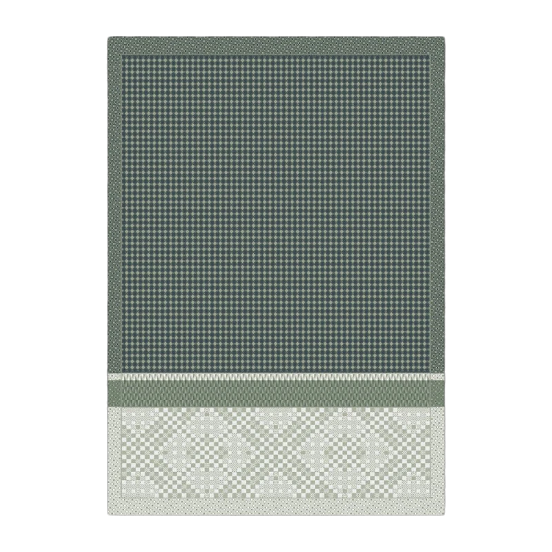 Le Jacquard Francais Tea Towel Essentiel Graphique Nature Green