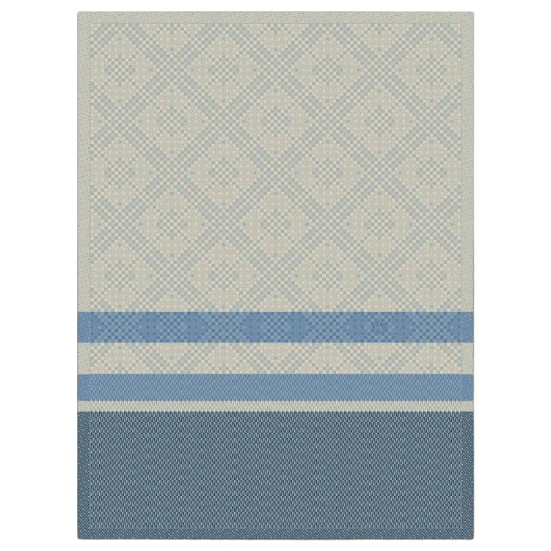 Le Jacquard Francais Tea Towel Essentiel Graphique Ciel Blue