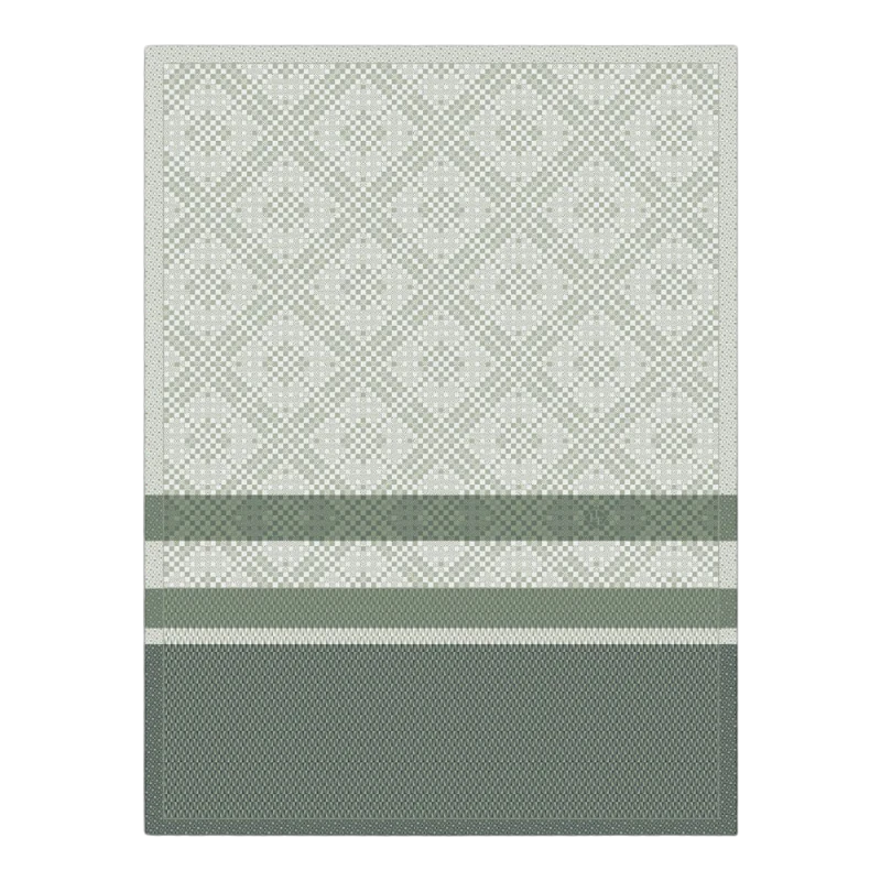 Le Jacquard Francais Tea Towel Essentiel Graphique Nature Green