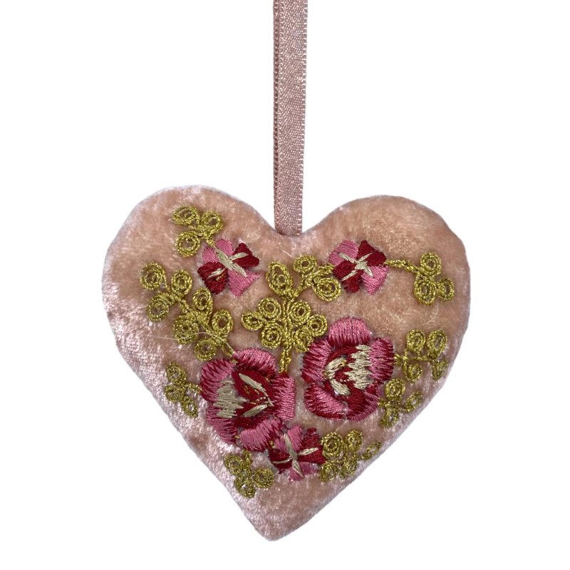 Anke Drechsel Miranda Pink Quartz heart pendant