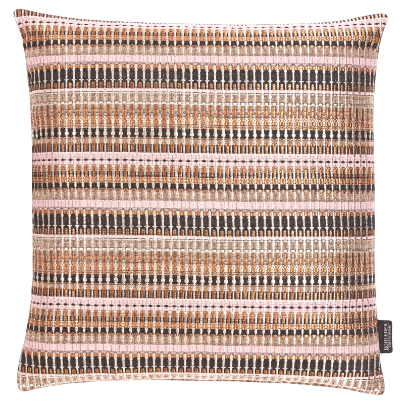 Rohleder Home Collection cushion Arcade Rose Pink Copper