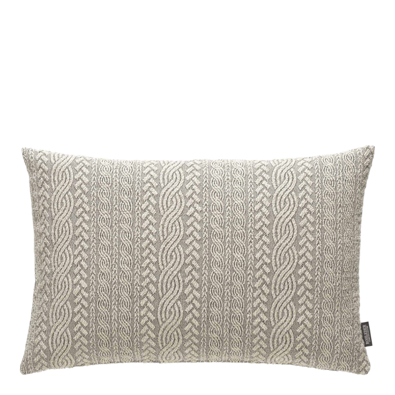 Rohleder Home Collection Cushion Knit Chalet Beige Grey
