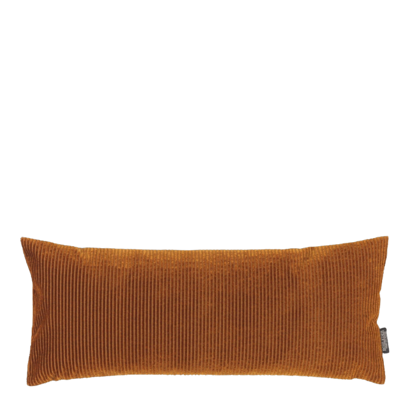 Rohleder Home Collection Cushion Lounge Corduroy Velvet Amber Brown
