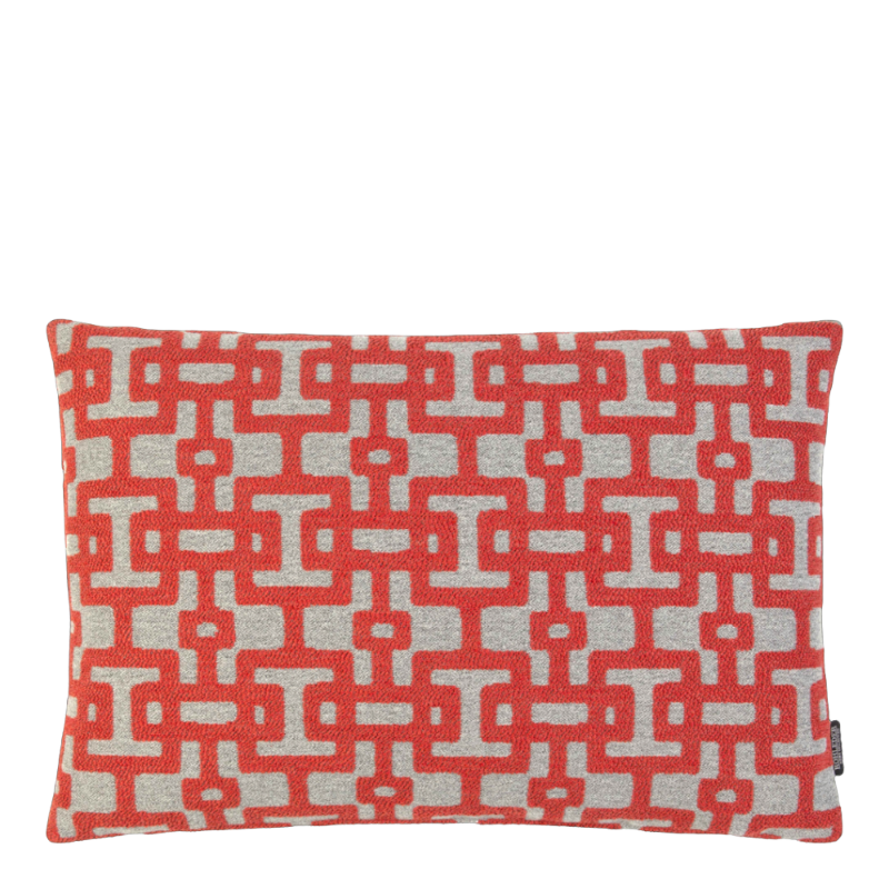 Rohleder Home Collection cushion Metro Red