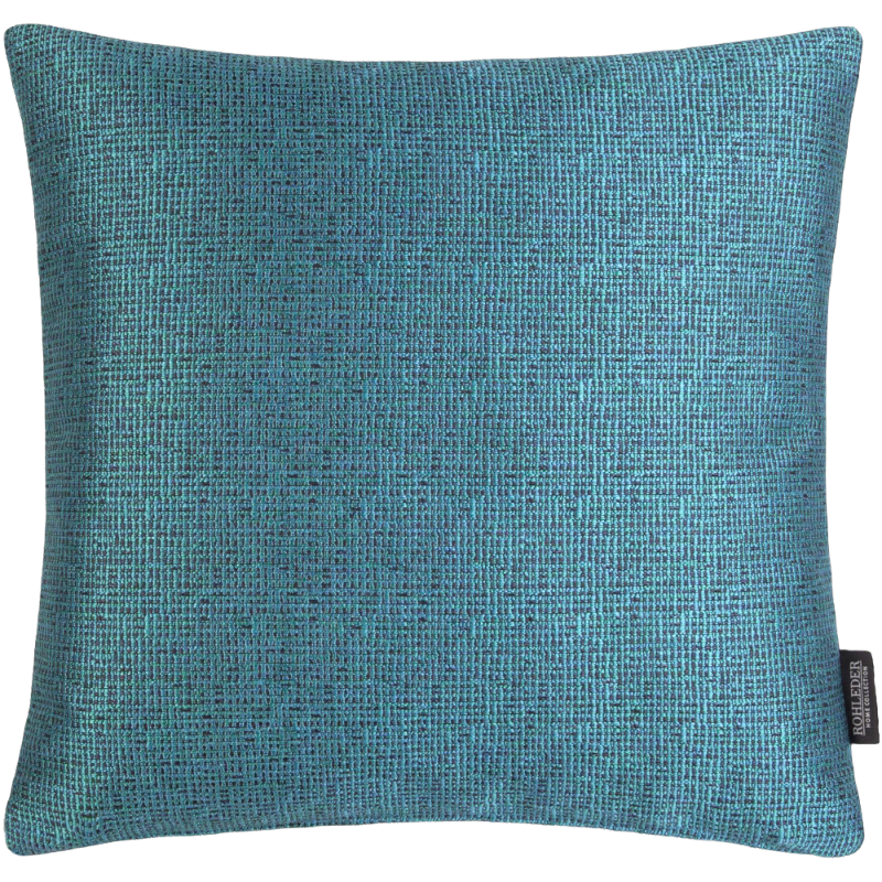 Rohleder Home Collection Cushion Move Turquoise Blue Metallic