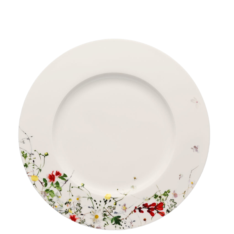 Rosenthal Fleurs Sauvages Tableware Porcelain dinner plate 28 cm flag