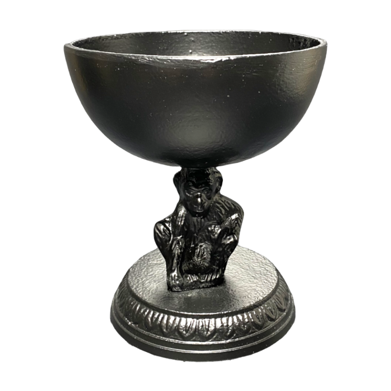 VanillaFly Monkey Bowl Black bowl