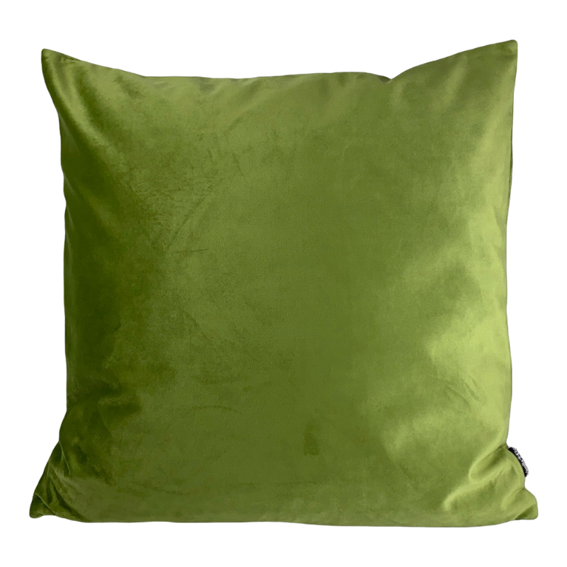 VanillaFly cushion green moss velvet velvet